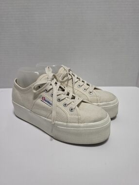 Superga 2790 Platform Sneaker Size Womens 8